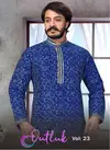 Outluk Vol 23 Stylish Latest Fancy Designer Party And Function Wear Traditional Jacquard Silk Printed Kurta Churidar Pajama Redymade Collection